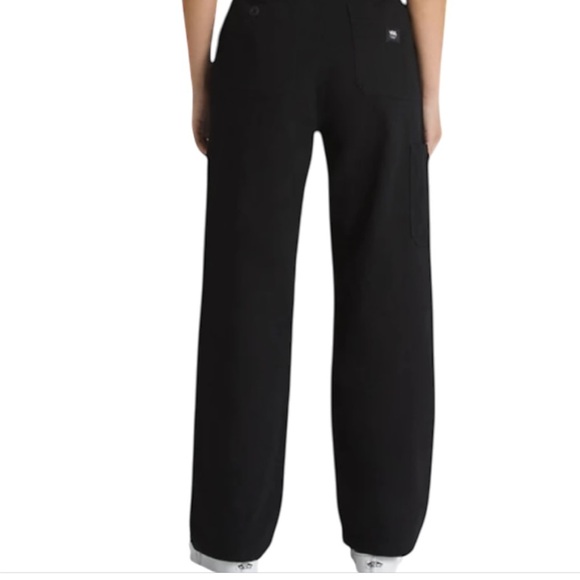 Vans NWT Union Relaxed Carpenter Pants Black Utility Wide Leg High Waist Size 30 - Picture 2 of 12